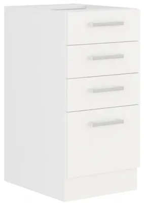Produktbild von EKO White Unterschrank 40 Weiss matt Küchenzeile Küchenblock Küche Einbauküche