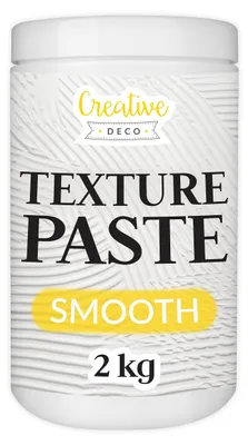 Productafbeelding van Creative Deco Structuurpasta met Gladde 2 kg, Witte