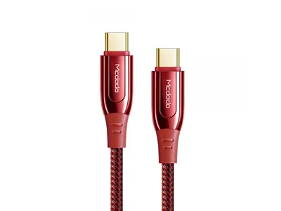 Obrázok produktu pre Mcdodo USB-C na USB-C nabíjací/dátový kábel 100W 1,2 m, červený