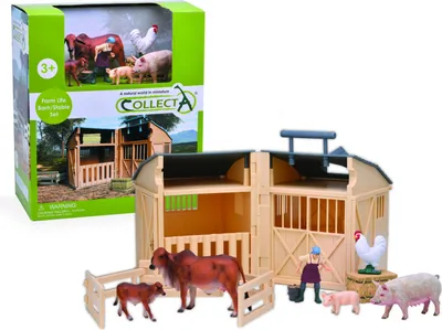 Immagine prodotto di Set di stalle e recinti per animali con figure
