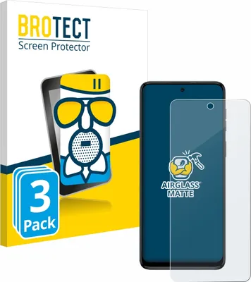 Produktbild von 3x BROTECT Entspiegelungs Schutzglas für Motorola Moto G54 / G55 Schutzfolie Panzer Folie Glas Display Schutz matt