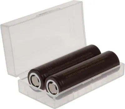 Produktbild von 2 LG Chem 18650 HG2 inkl. Twinbox