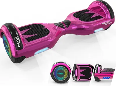Produktbild von Mega Motion Balance Scooter A03, 6.5" Hoverboards für Kinder Balanceboard mit Bluetooth LED-Leuchten