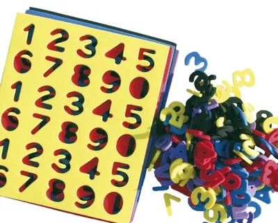 Obrázok produktu pre EDUPLAY 200-043 Penové gumové "čísla", viacfarebné, 150 kusov (1 sada)