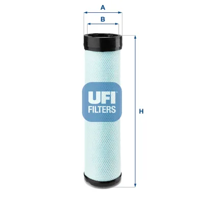 Produktbild von UFI 27.407.00 Sekundärluftfilter 08032066 1106331 11883619