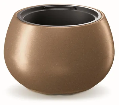 Produktbild von Sustainable Round Planter Pot - Wooden Composite Design from ECO WOOD Collection