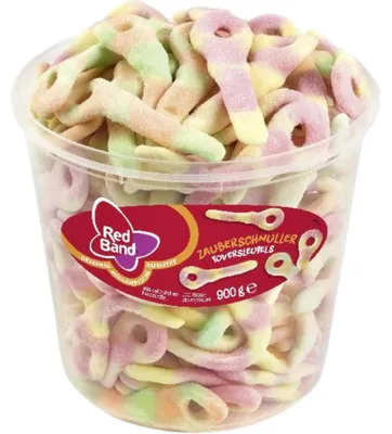 Immagine prodotto di Manichino magico Red Band, gomma da masticare, gomma da spolvero, gomma da spolvero, barattolo, 900 g