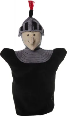 Produktbild von Märchenhafte Ritter Handpuppe 28 cm – weich und beweglich für fantasievolle Rollenspiele