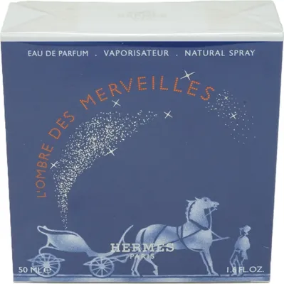 Produktbild von Hermes L'Ombre des Merveilles, Unisex, 50 ml, Nicht nachfüllbare Flasche, Schwarzer Tee, Weihrauch, Tonka-Bohne