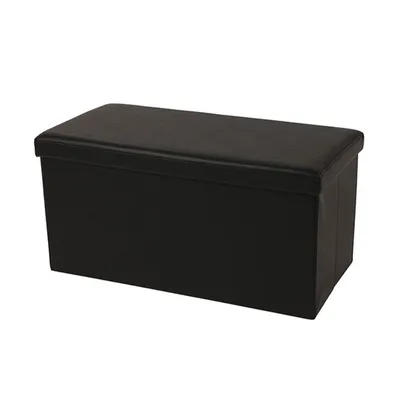 Produktbild von Echtwerk Sitztruhe SeatBox EW-SB-0470 schwarz Holz 76,0 cm