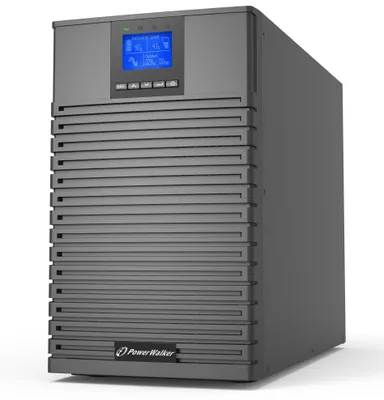 Produktbild von PowerWalker VFI 3000 ICT IoT, Doppelwandler (Online), 3 kVA, 3000 W, Reiner Sinus, 160 V, 300 V