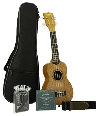 Produktbild von KALA KA 15 S BNDL Soprano Ukulele Starter Kit