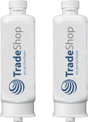 Produktbild von 2x Trade-Shop Wasserfilter kompatibel mit Samsung RF23M8090SR RF23M8570SG RF23M8570SR RF23M8590SG RF23M8590SR RF23M8960S4 RF23M8960MT RF28R7351SG
