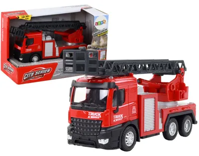 Image de Véhicule de pompiers avec échelle