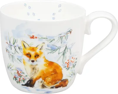 Obrázek produktu pro Könitz hrnek Winter Fox, hrnek, liška, kostní porcelán, barevný, 450 ml, 11 2 057 2783