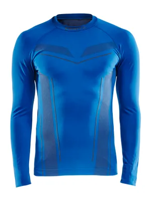 Produktbild von Craft Herren Funktionsunterhemd Langarmunterhemd Pro Control Seamless Jersey, Farbe:Blau, Artikel:-346000 cobalt, Größe:M