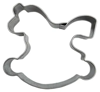 Produktbild von Keksa. Schaukelpferd Edelstahl 48x67mm