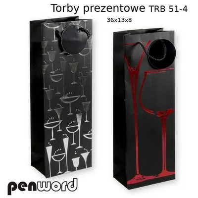 Zdjęcie produktu dla Torebka prezentowa 36x13x8cm MIX - Penword