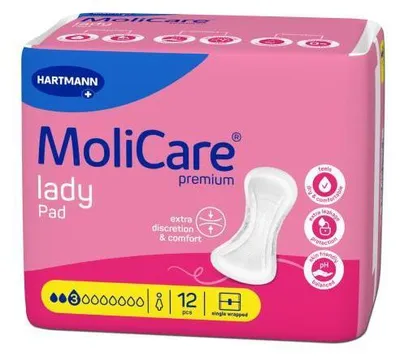 Zdjęcie produktu dla MoliCare Premium lady pad | Opakowanie (12 sztuk)