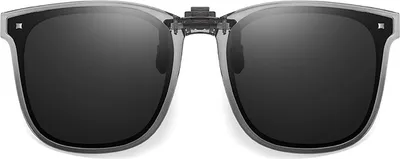 Produktbild von INF Polarisierte Clip-on-Sonnenbrillen für Kurzsichtigkeit & Outdoor-Nutzung Grau