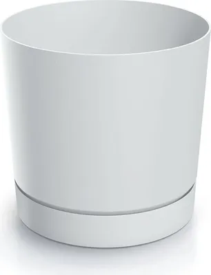 Zdjęcie produktu dla Prosperplast®, Doniczka, DPOP240-S449, Biały, Doniczka z podstawką