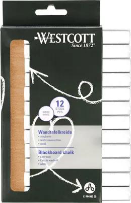 Produktbild von Westcott Kreide farbsortiert 12 St.