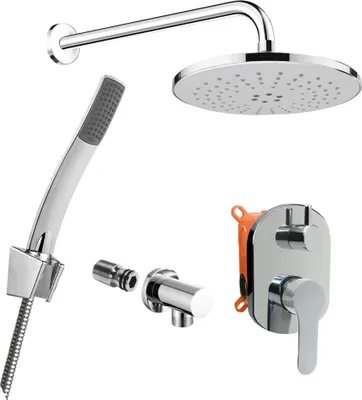 Zdjęcie produktu dla Zestaw prysznicowy Mereo Zuna z dwukierunkową baterią podtynkową - CB650SZ1