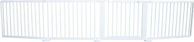 Produktbild von Absperrgitter Türschutzgitter Treppenschutzgitter massiv weiss 368cm