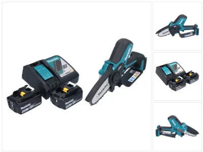 Produktbild von Makita DUC 101 RM Akku Astsäge 18 V 10 cm Brushless + 2x Akku 4,0 Ah + Ladegerät