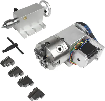 Produktbild von K12-100mm 4-Futter Spannzange, manuelle Bedienung, , Präzisionssteuerung