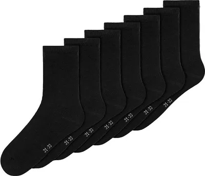 Immagine prodotto di Name It Calzini solidi 7 paia Nero EU 34-36 Nero EU 34-36