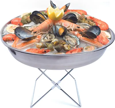 Image de Plateau Avec Support Et Couteau A Huitres