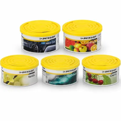 Produktbild von Dunlop Duftdose 70g 1 Stück New Car Lufterfrischer Auto PKW Duftspender Duftauswahl langanhaltender Duft