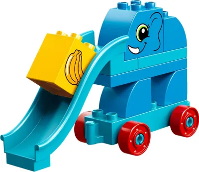 Immagine prodotto di LEGO® Duplo 10863 Meine erste Steinebox mit Ziehtieren Bausatz