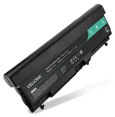 Produktbild von CELLONIC 1x Akku für Notebook Kompatibel mit Lenovo ThinkPad T430, ThinkPad T420, ThinkPad T530i, 0A36303 - (6600mAh, 10.8V)