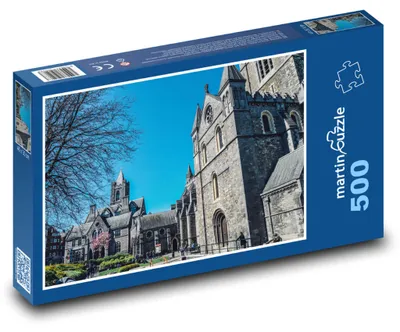 Obrázok produktu pre Puzzle 500 Dublin – Katedrála Christchurch, Írsko - martinpuzzle