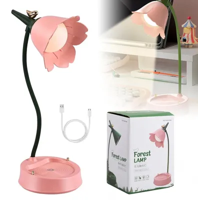 Produktbild von Led Schreibtischlampe Wiederaufladbar Tischlampe Dimmbare Nachttischlampe Kinder