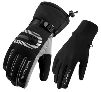Produktbild von ROCKBROS Skihandschuhe 2 in 1 Handschuhe Warme Handschuhe für Outdoor Sports, gr. XXL