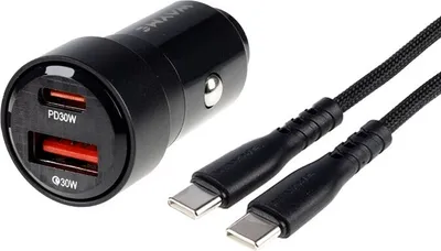 Immagine prodotto di WAYME 60W Caricatore rapido per auto con cavo USB-C