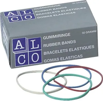Produktbild von Alco Gummiring Naturkautschuk Ø 65 mm sortiert 50 g