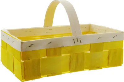 Obrázok produktu pre Košík na žehlenie „Gefärbt“, žltý