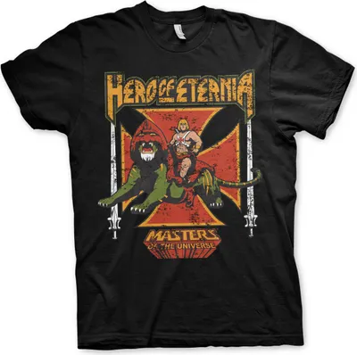 Produktbild von Masters Of The Universe Hero Of Eternia T-Shirt black M