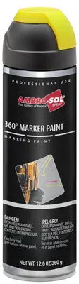 Imagen del producto de SPRAY MARCADOR FLUORESCENTE AMBROSOL, 500 ml - Amarillo