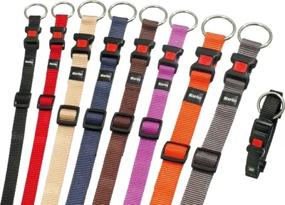 Produktbild von Karlie Art Sportiv Plus Halsband in div. Farben und Größen, Farbe:dunkelblau, Größe:40-55cm x 20mm