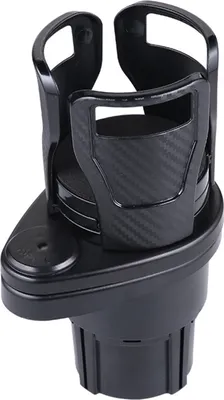 Produktbild von 2-in-1-Multifunktions-Auto-Getränkehalter-Expander-Adapter mit verstellbarer Basis, doppelschichtiger Auto-Getränkehalter-Organizer, Autozubehör