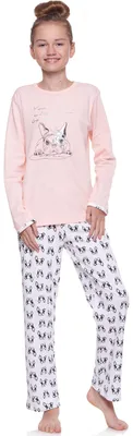Image de Pyjama Merry Style pour filles et adolescentes MSTR1033 (Saumon-1A, 146)