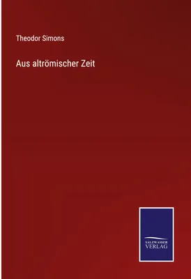 Produktbild von Aus altrömischer Zeit