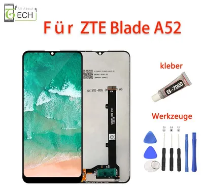 Produktbild von Für ZTE Blade A52 LCD Display Touchscreen Bildschirm Werkzeuge und Kleber