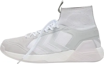 Produktbild von Hummel Algiz Mid Indoor Handballschuhe Sneaker weiß/grau 212114-7097, Schuhgröße:48.5 EU