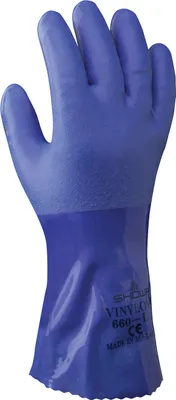 Produktbild von SHOWA KV660 Polyamid® Chemikalienschutzhandschuh EN 388, EN ISO 374-1, EN ISO 374-5 Größe 9-L , 1 Paar